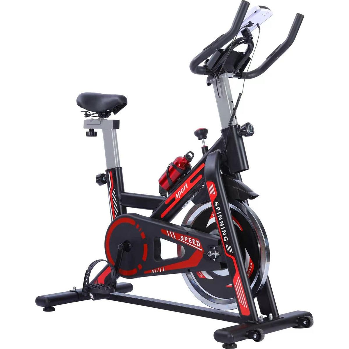 Magnetic Indoor Exercise Bike for Home Use With LCD Monitor Main image