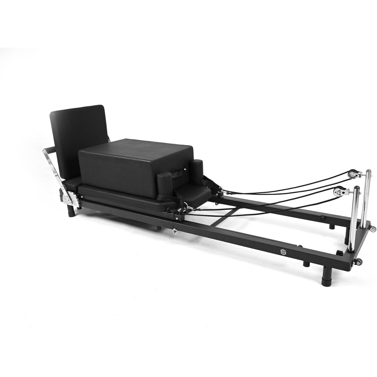 Premium Steel Pilates Reformer With Pilates Sitting Box Main image